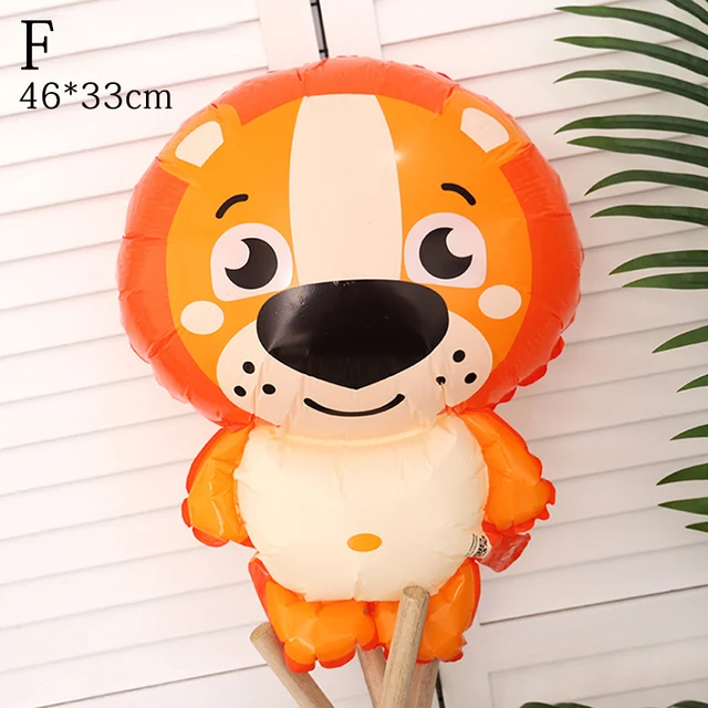 Cartoon Animal foil balloon Animal Cute Fox panda octopus starfish Birthday party Decor Baby Shower Holiday Kids Toys Balloons 6