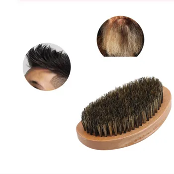 

Natural Boar Bristle Beard Brush For Men Bamboo Face Massage That Works Wonders To Comb Beards and Mustache Drop Shipping