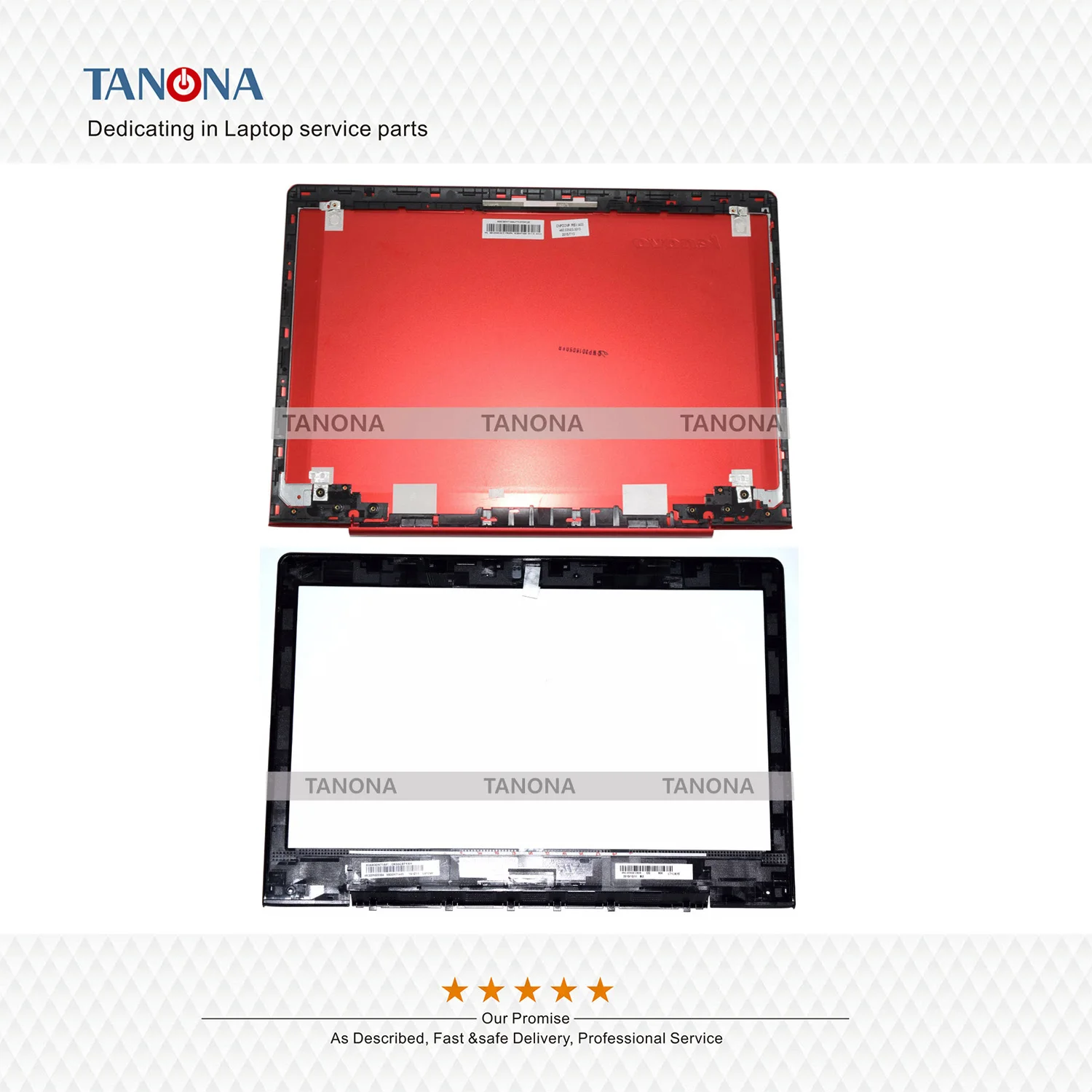 Orig New for Lenovo U41 70 S41 70 S41 35 S41 75 500S 14ISK Back Cover Rear Lid Top Case Red