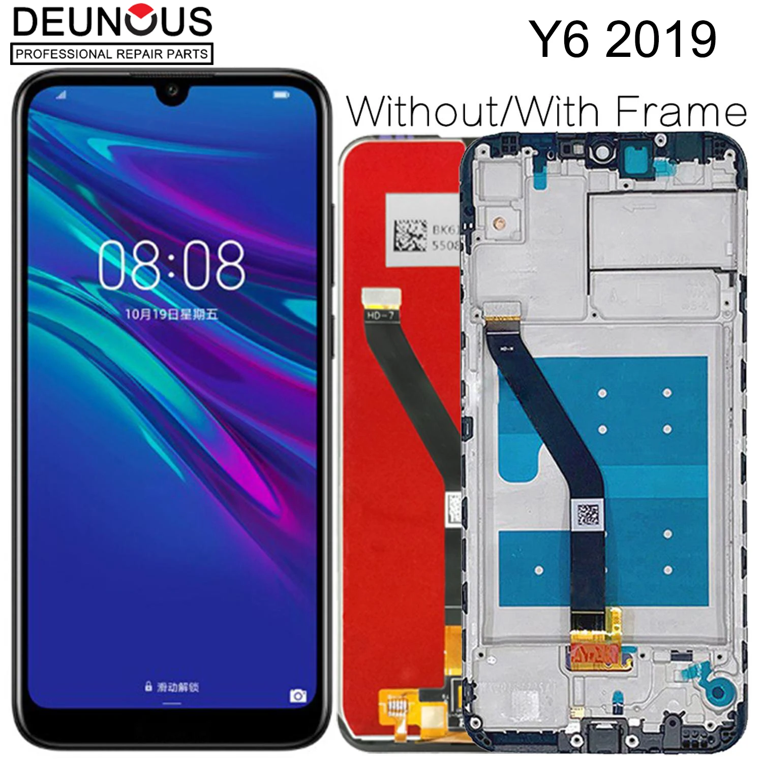 Оригинальный Новый ЖК-дисплей для Huawei Y6 2019 с сенсорным экраном Prime ЖК MRD-LX1f LX1 LX2 LX3
