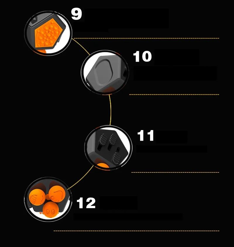 Портативный 12-сторонние креативный пазл игрушка для снятия стресса в кости анти-Тревога игрушка для детей и взрослых, рождественский подарок, декомпрессии магический куб