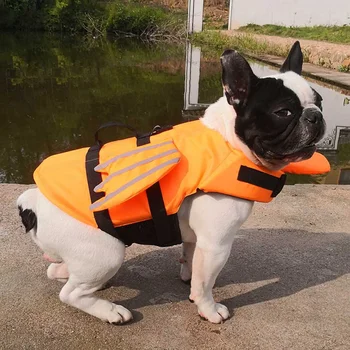 

Pet Life Jacket Dog Vest Summer Dogs Reflective Swimwear Clothes Pets Swimming Suit Life Vest for Small Middle Large Dog