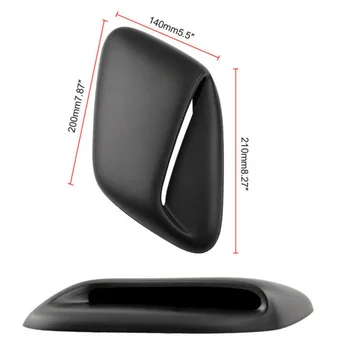 

(Left + Right) Hood Air Vents Car Black GC8 STi WRX Professional Brand New