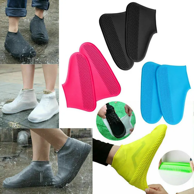 Водонепроницаемые чехлы для обуви мужчин и женщин многоразовые нескользящие от