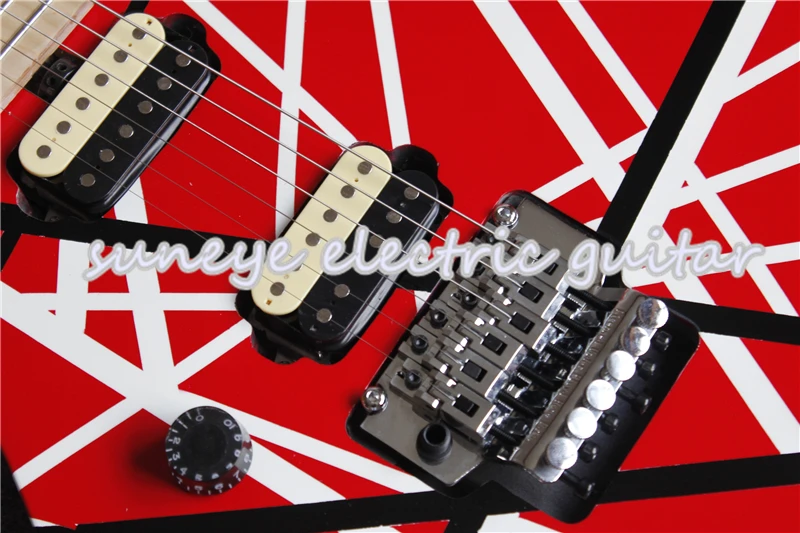 Custom Shop Левша гитара электрическая Вольфганг EVH стиль электрогитара китайская оригинальная гитара набор