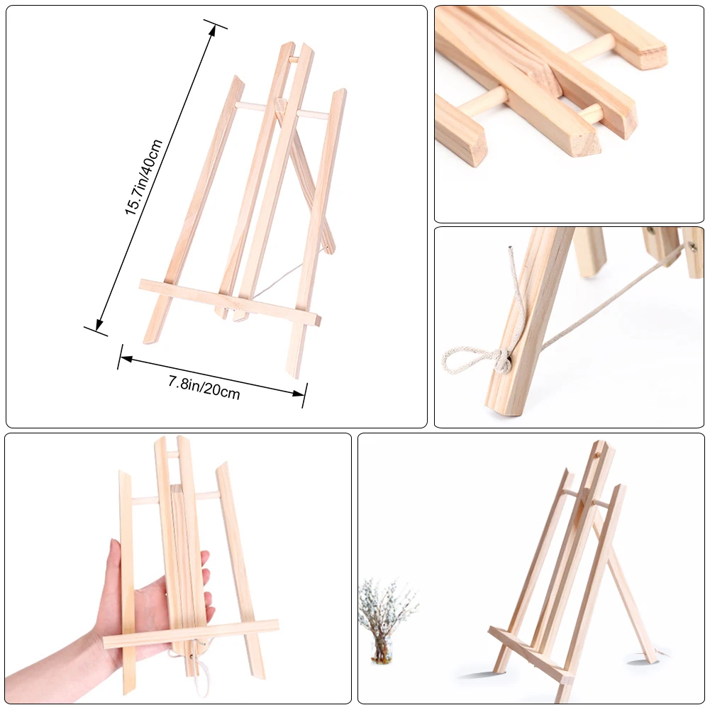 

A4/A3 Beech Wood Table Easel For Artist Easel Painting Craft Wooden Stand For Party Decoration Art Supplies