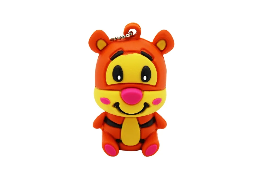 KING SARAS 64 ГБ 4 ГБ 8 ГБ 16 ГБ 32 ГБ Милая Маленькая свинья cub tiger модель usb флэш-накопитель usb 2,0 флешка