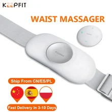 Массажер для поясницы, массажер для живота, спины, талии и тела KEEPFIT, импульсветильник инфракрасный свет, низкочастотный эффект, горячий компресс для расслабления Массажер для поясницы, массажер для живота, спины, талии и тела KEEPFIT, импульсветильник инфракрасный свет, низкочастотный эффект, горячий компресс для расслабления