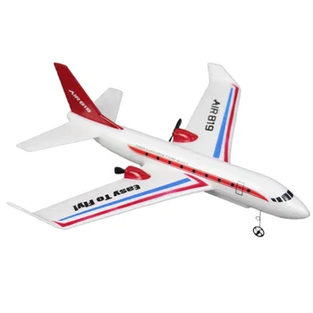 

FX-819 2.4G 2CH RC Drone 400mm Wingspan Lightweight EPP DIY RC Plane Gl1Der Airplane Airliner Passenger Aircraft TF Kids Toys