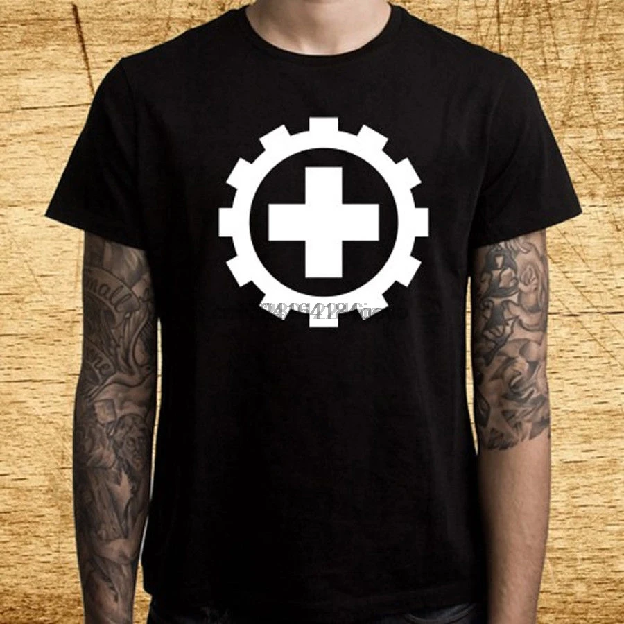 Мужская черная футболка с логотипом Laibach Music Group Размер S M L XL 2XL 3XL | одежда