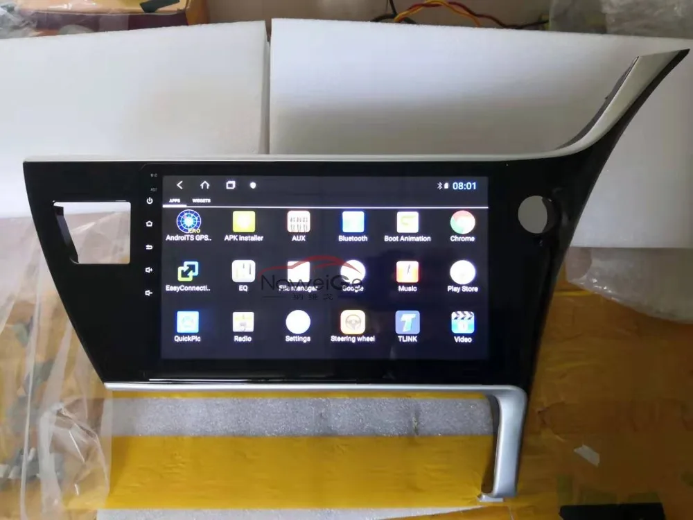 NaweiGe 10,1 дюймов Android автомобильный dvd для Toyota Corolla автомобильный аудио радио gps Навигация стерео головное устройство центральный мультимедийный dvd