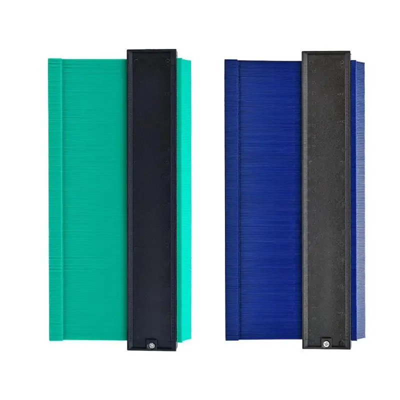

Plastic Gauge Contour Profile Copy Gauge Duplicator Standard 10 Inch Wood Marking Tool Tiling Laminate Tiles General Tools