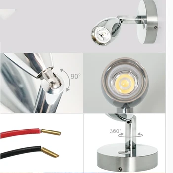 

LED Desk Lamp 316 Stainless Steel Interior Reading Light For Marine Boat RV