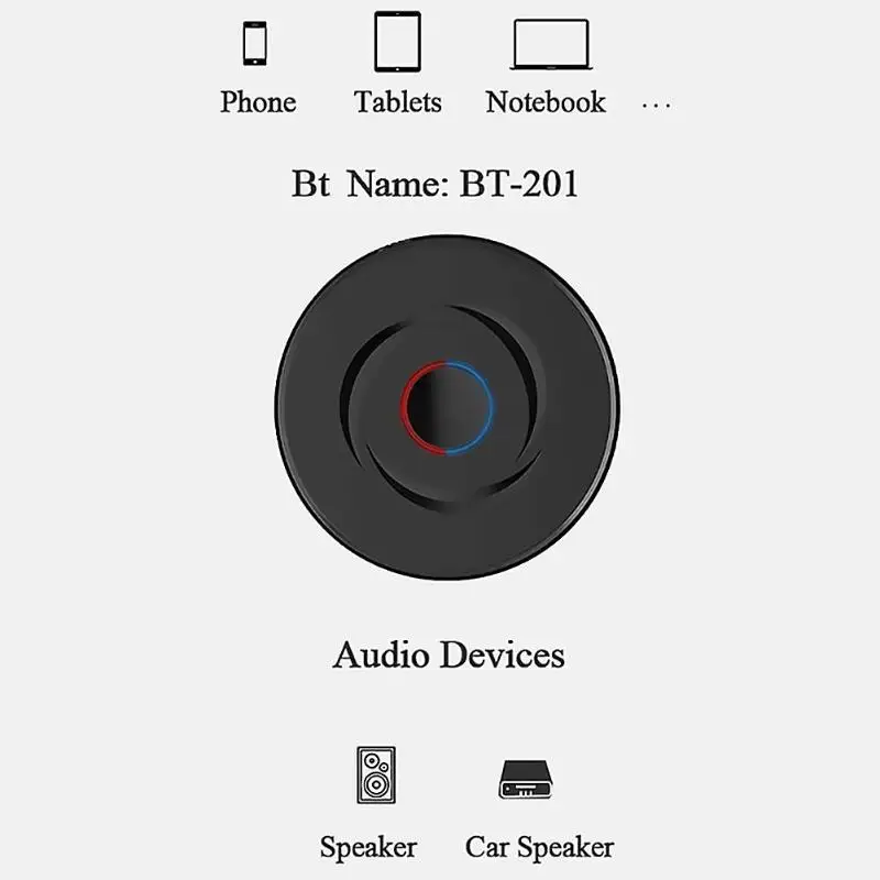 BT-201 2 в 1 Bluetooth передатчик Bluetooth приемник Bluetooth 5,0 4,2 приемник передатчик 3,5 мм разъем AUX Bluetooth адаптер