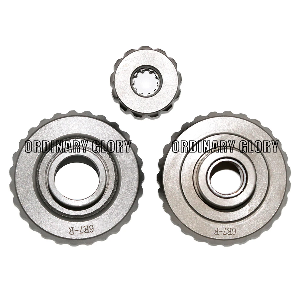 Gear Kit for YAMAHA F15 4 Stroke 15HP boat engine 6E7-45560-01 63V-45551-00 6E7-45571-00