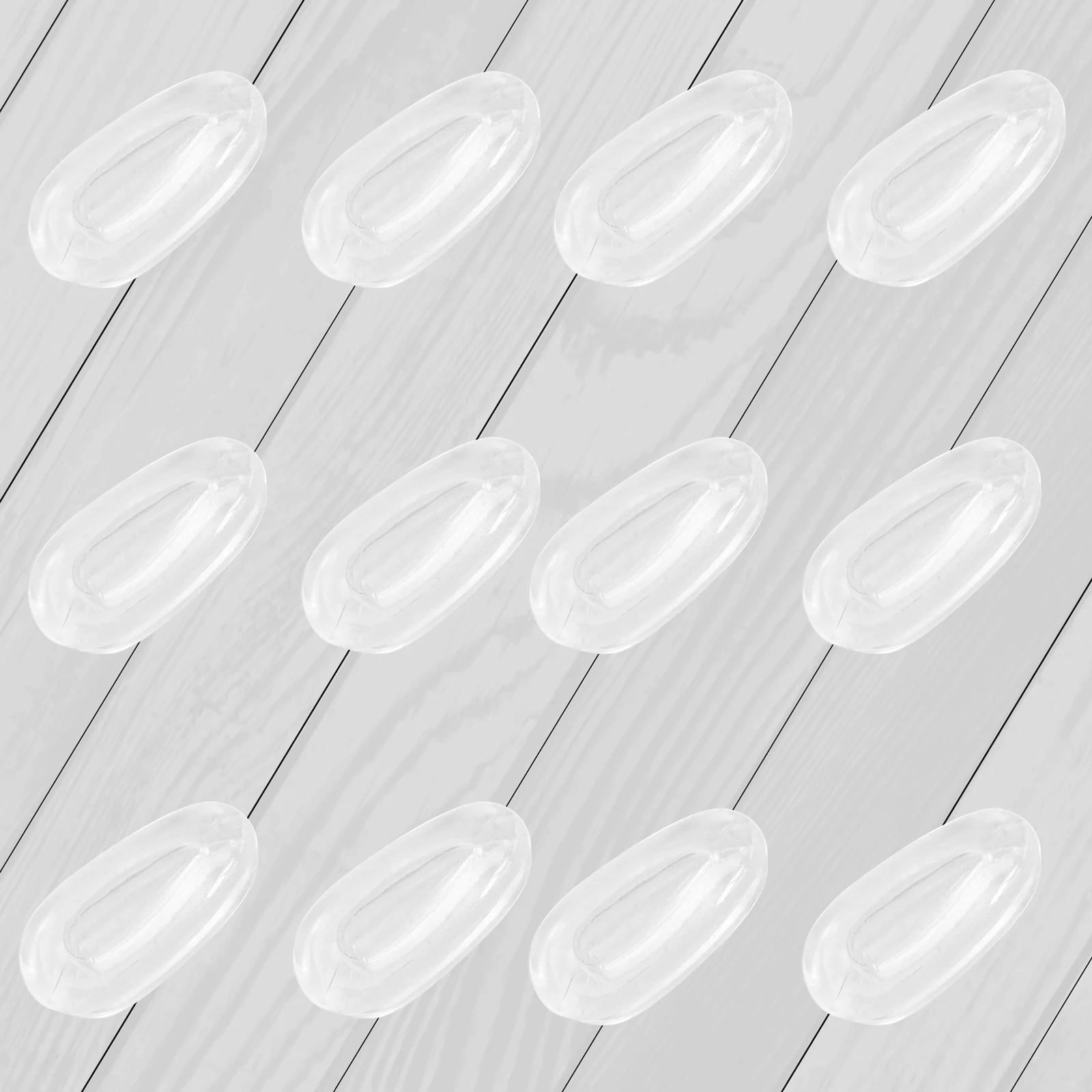 E.O.S Silicon Rubber Replacement Clear Nose Pads for OAKLEY Given OO4068 Frame Multi-Options vonxyz replacement clear nose pads for for oakley ponder ox1134 frame varieties