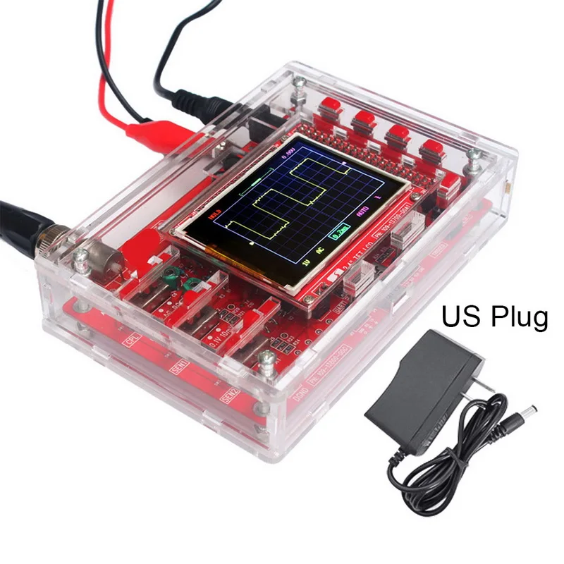 G253107A DSO FNIRSI PRO Портативный мини осциллограф 5 м пропускная способность 20MSps частота дискретизации ampling Rate с P6020 BNC стандартный зонд - Цвет: G253107A