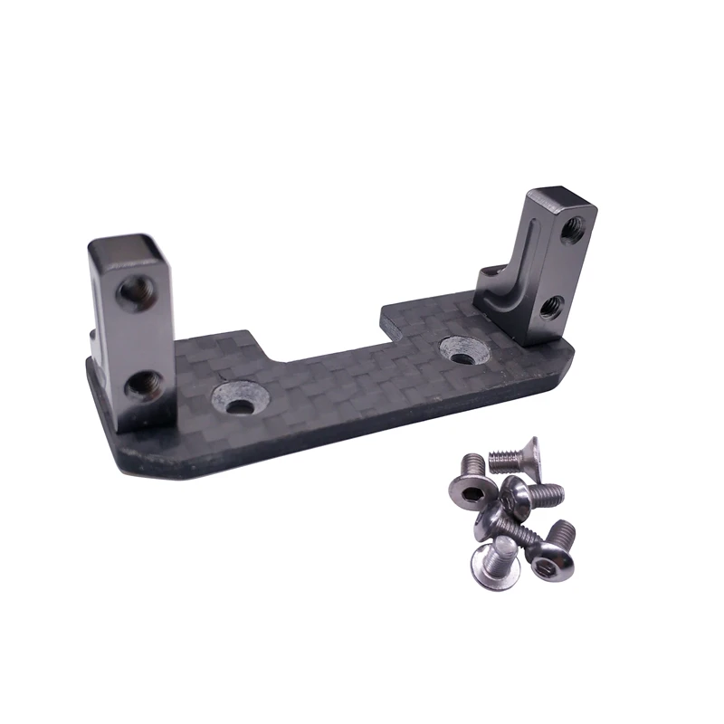 

Aluminum Servo Mount + Carbon Holder for 1:10 AXIAL SCX10 Rc Car Axle