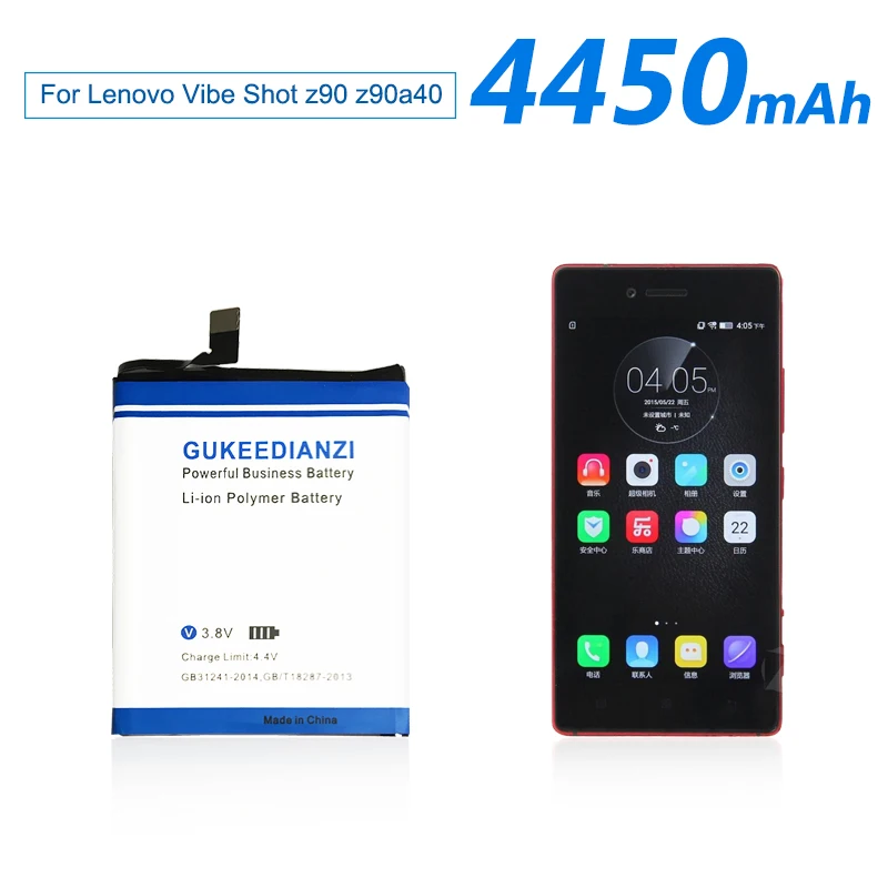 GUKEEDIANZI телефон батарея для lenovo BL246 Z90-7 Z90-3 4450 мАч BL246 батареи