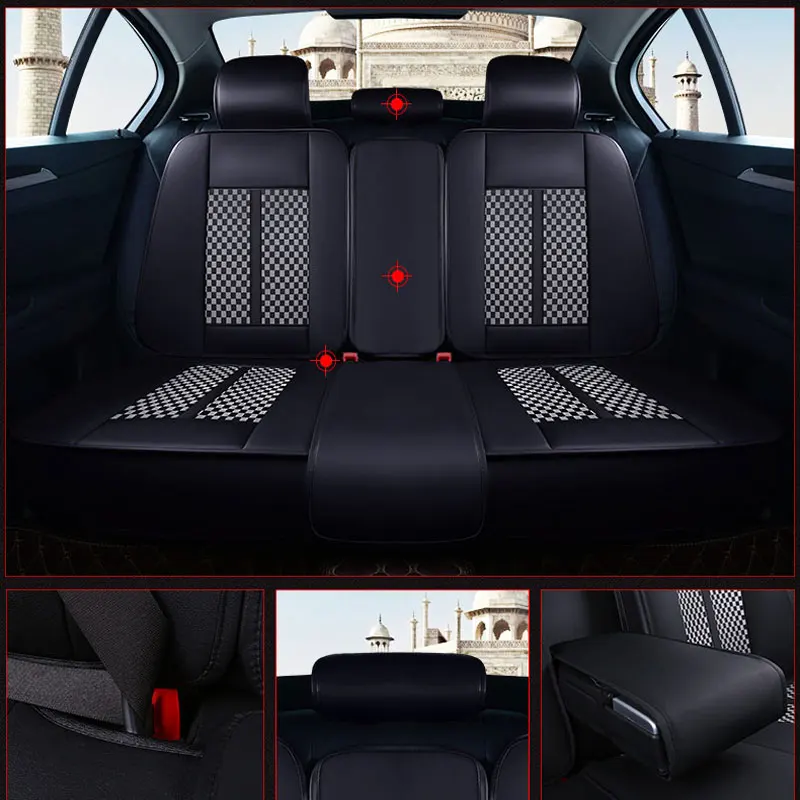 Автомобильные чехлы на сиденья для toyota land cruiser prado 120 150 mark 2 Prius 30 2010 Plug+ a tercel venza vios vitz