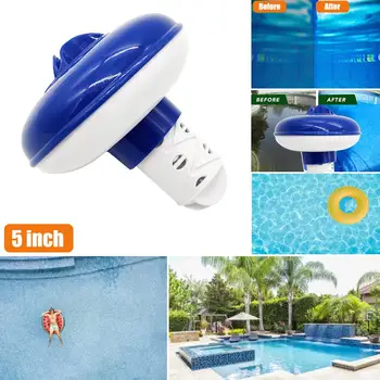 

5 inch Floating Chlorine Chemical Auto Dispenser For Swimming Pool Automatic Drug Box Dosing Device Swiming Pool Chlorine Supply