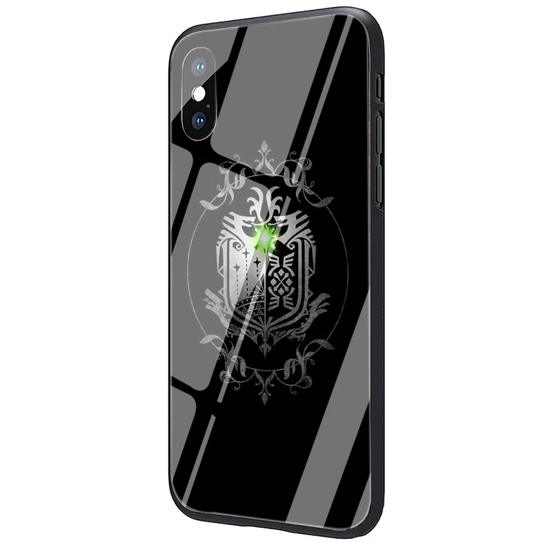 G5 Чехол для телефона EWAU Monster Hunter из закаленного стекла для iPhone 5 5S SE 6 6s 7 8 Plus X XR XS 11 pro Max - Цвет: G5