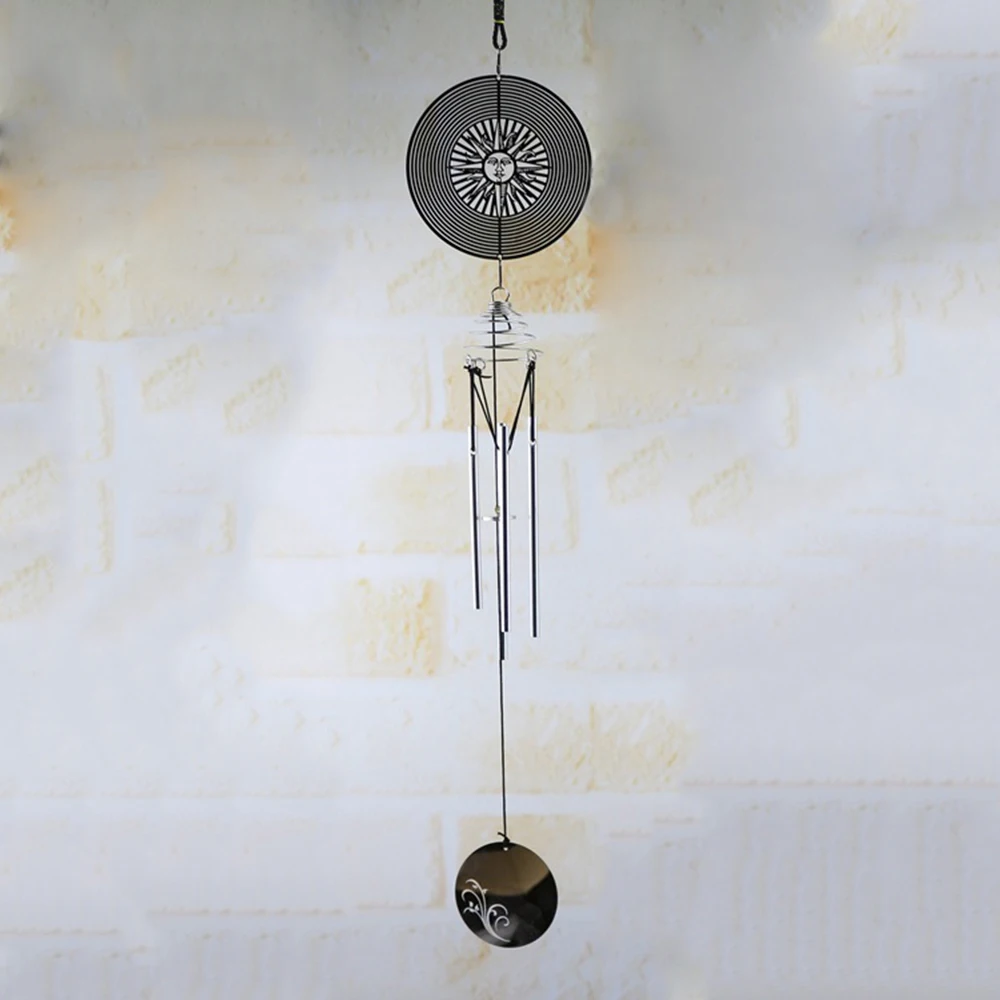 

Wind Chime Bell Spinner Spiral Rotating Windchimes Pendant Home Garden Hanging Decor With Wind Bringing Pleasant Sounds Pleasing