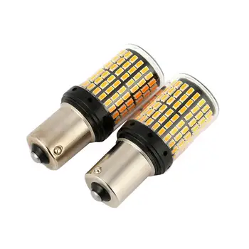

2PCS 1156 144SMD BA15S P21W LED Turn Signal Lights Bulb Canbus White 12-24V Lamp