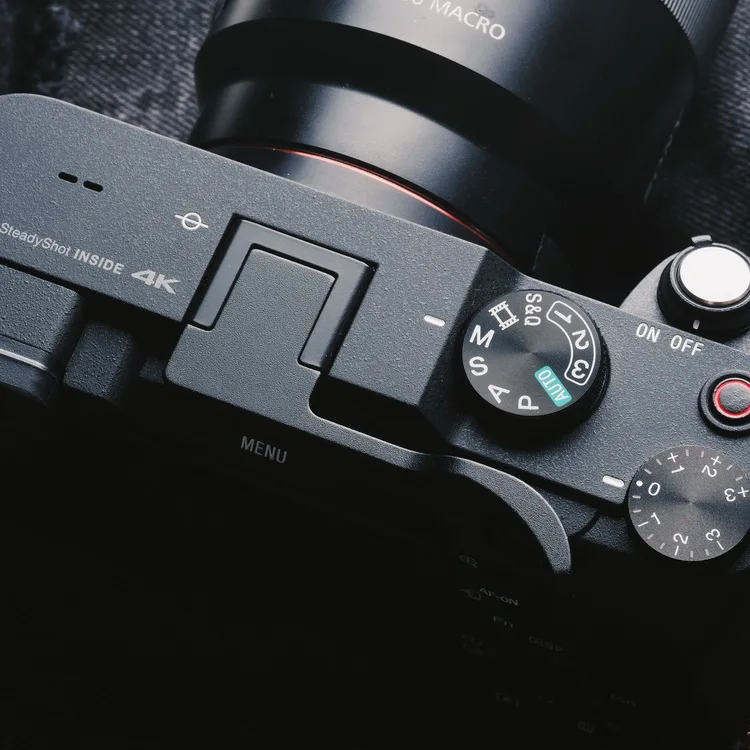 

Дизайн для Sony A7C A7CII A7CRMetal упор для большого пальца с кожаной наклейкой чехол для горячего башмака
