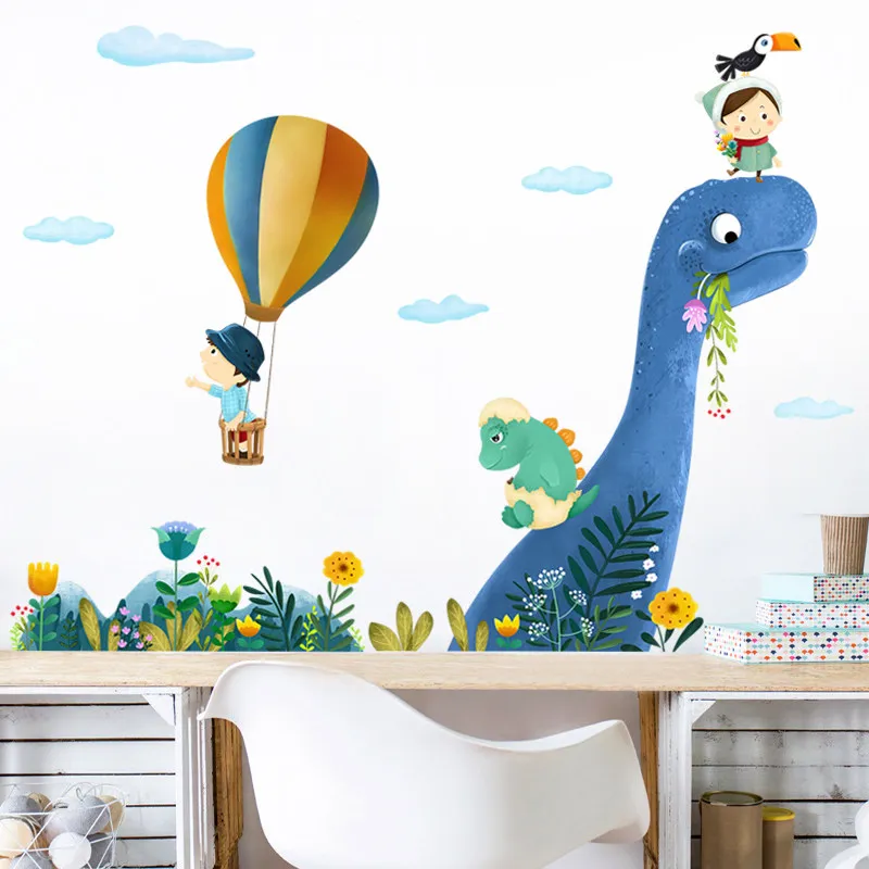 Adesivo Parede Infantil Bebê Desenho Dinossauro Safari Animais Lindos Super  Fofos Decoração Quarto HD