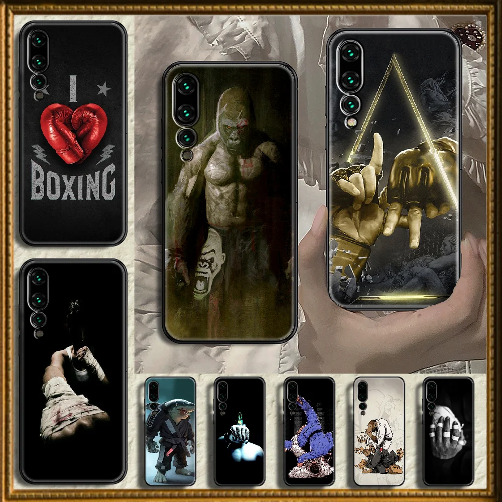 Смешанные боевые искусства MMA чехол для телефона Huawei P Mate P10 P20 P30 P40 10 20 Smart Z Pro Lite 2019