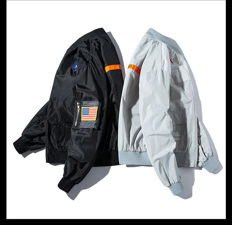 Европа и Америка осень и зима стиль популярная брендовая рабочая одежда с принтом зимняя американская мужская куртка пилота ВВС Me