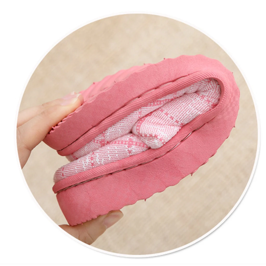 SAGACE Mens Slippers Indoor Slip-on Cotton Men Slippers Fur Slides Slippers Bottom Soft Indoor Shoes Comfortable Shoes 1128