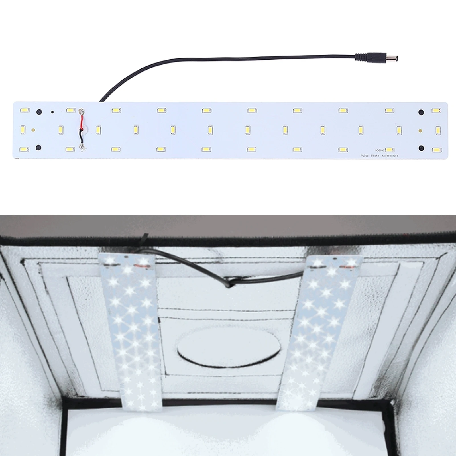 PULUZ LED Light Bar Replacement for Studio Light Box 20cm 40cm 60cm Softbox Strip