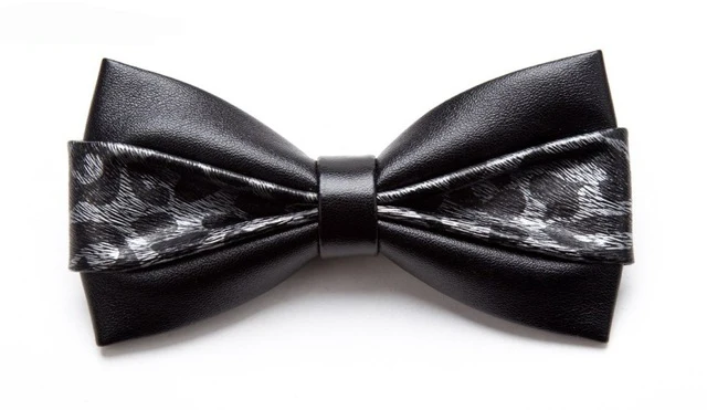 Mens-BowTie-PU-leather-Striped-Fashion-Business-Wedding-Necktie-black-Men-Dress-Cravats-Accessories-Hand-Made.jpg_640x640