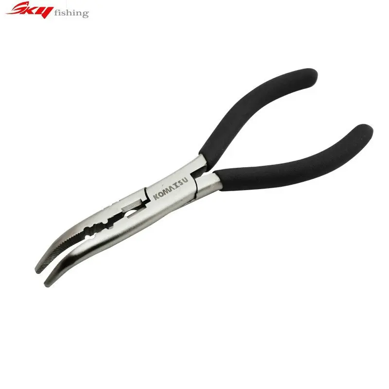 Многофункциональные щипцы крюк qu gou qian рыболовные плоскогубцы Scimitar проволочный резак тусклый польский ручка рыболовные снасти Qj-021