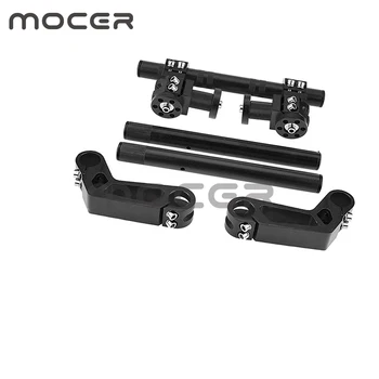 

HIGH QUALITY duoqiao 7/8 22mm Adjustable CNC Motorcycle Steering Handlebar System for 125cc Pit Bike Dirt - intl
