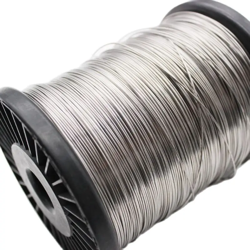 Pure Titanium Rod/Wire 99.99% Ti Grade 1 TA1 Diameter 0.05mm to 8mm