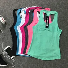 1 шт., рубашка для йоги, Женский спортивный жилет для тренировок, без рукавов, женские летние топы для фитнеса, быстросохнущая рубашка, открытая спина, рубашки для бега и йоги