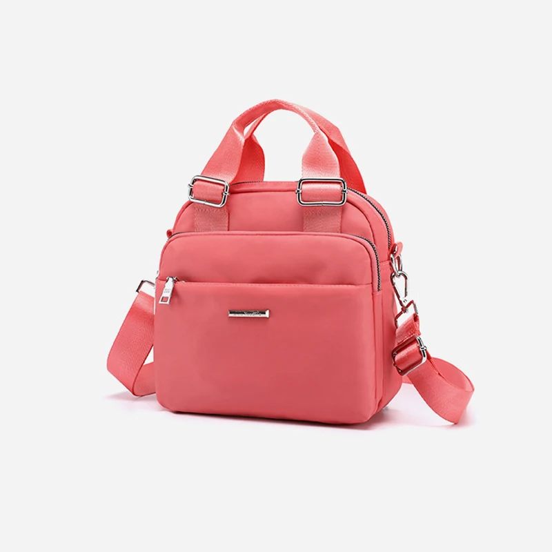 Сумка для беременных для ухода за ребенком пеленки рюкзак подгузник сумка дорожная Мумия Многофункциональный водонепроницаемый BXY078 - Цвет: BXY078D-pink