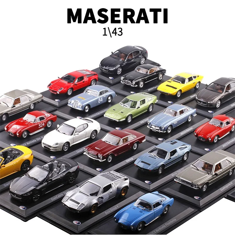 1:43 литой под давлением сплав модель автомобиля Maserati Honda GTR различные стили на выбор коллекция детских игрушек украшения