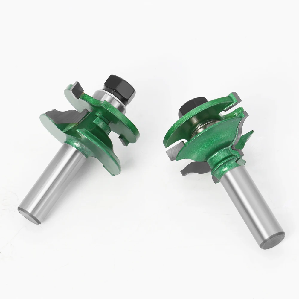SICWOOD 3-teiliges Fräser-Bit-Set Für Schranktüren – 1/4-Zoll-Schaft, Mit Ogee- Und Panel-Fräsern, Für Holz