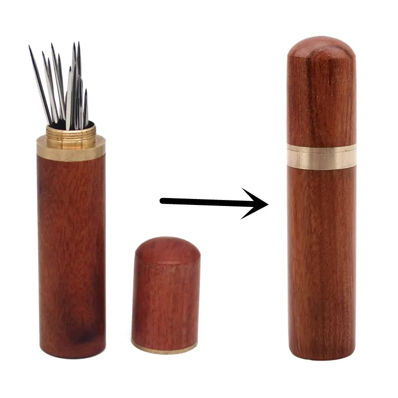 Boîte En Bois Pour Aiguilles à Coudre à La Main, B... – Grandado