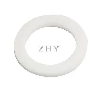 

White 18mm x 26mm x 2mm Flat PTFE Washer Gasket New