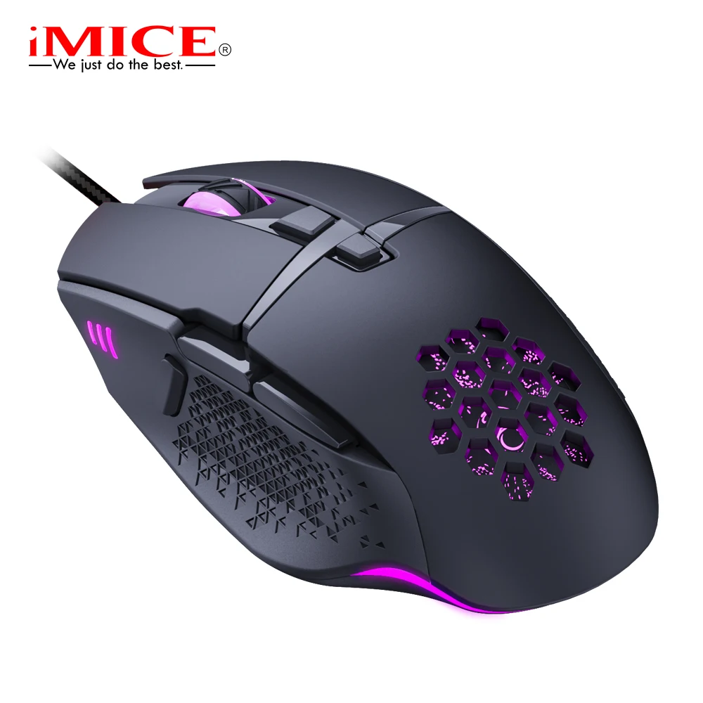 Ergonomic Lightweight Gaming Mouse - 7200 Adjustable Dpi, Rgb Backlight &  High Precision Sensor For Windows Pc & Laptop Gamers - Temu