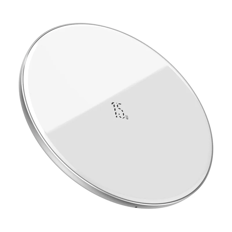 Baseus 15W Qi Wireless Charger For iPhone12 Mini 11 Pro Max Induction Fast Wireless Charging Pad For Airpods For Samsung Xiaomi wireless chargers Wireless Chargers