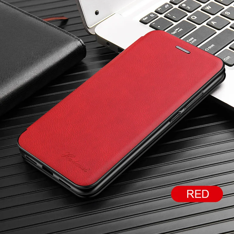 cases for xiaomi blue Book Style Magnet Flip Leather Covers Case for Xiaomi Little X 3 POCO X3 Redmi 9C NFC Stand Case On Redmy 9A Redme Note 9 Pro 9s xiaomi leather case card