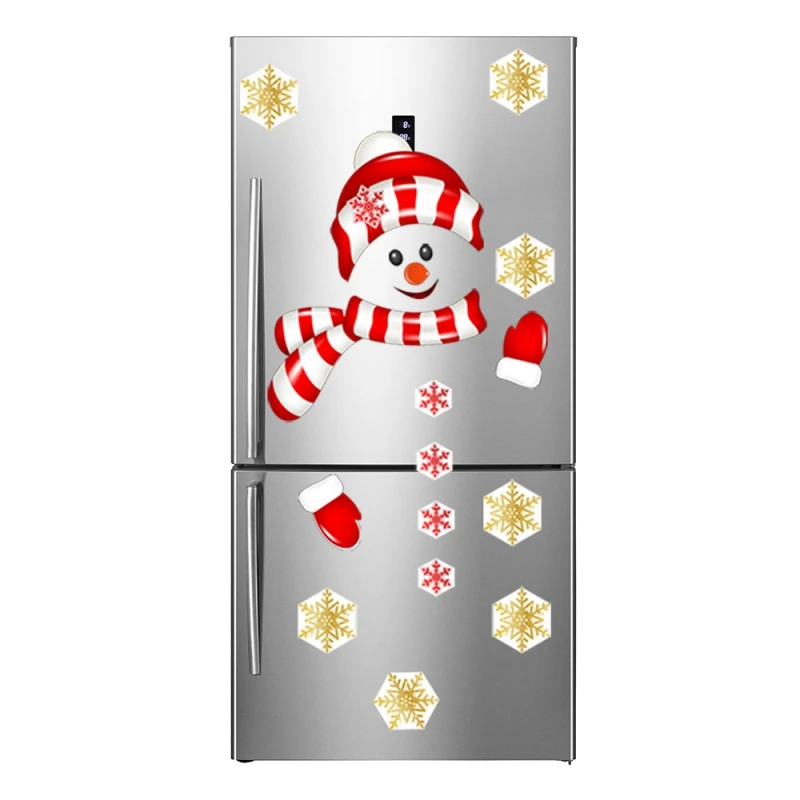 

Christmas Sticker For Garage Door Archway Entryway Car Refrigerator Decorations Home Cartoon Funny Decorative Props Wallpaper
