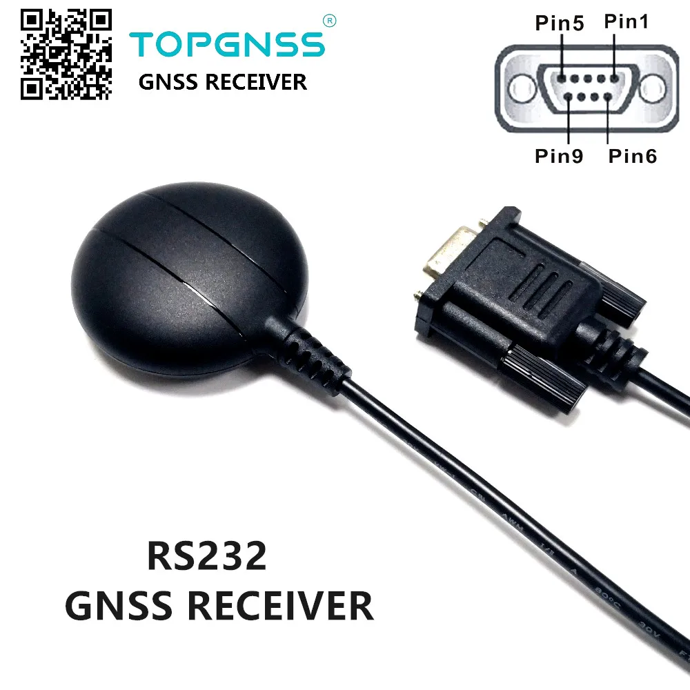 DB9 гнездовой разъем GPS receiverTOPGNSS RS232 GONASS/GALILEO промышленное применение модуль