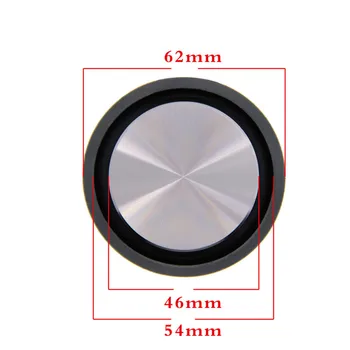 

2 inch 2.5 inch Bass Radiator Woofer Passive Vibration Plate Soft Rubber Low Frequency Radiator for Bluetooth Speaker DIY 1PCS